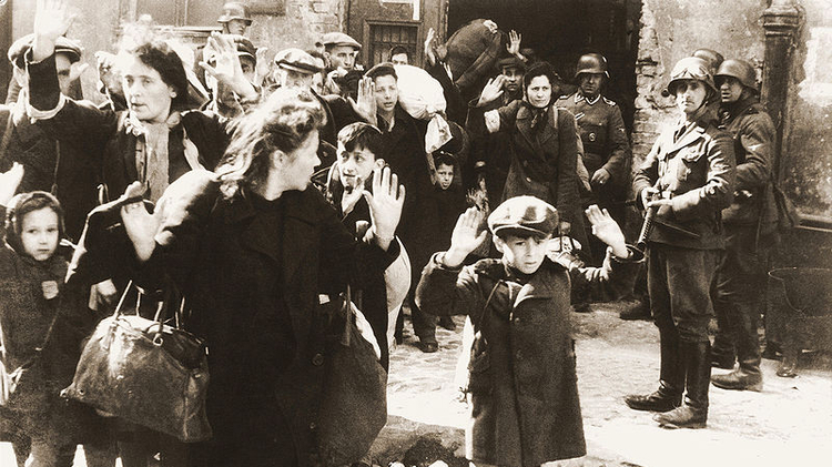 An image from the Warsaw Ghetto